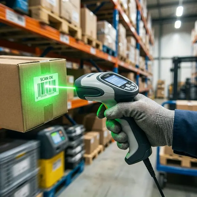 Automated barcode scanning for data capture