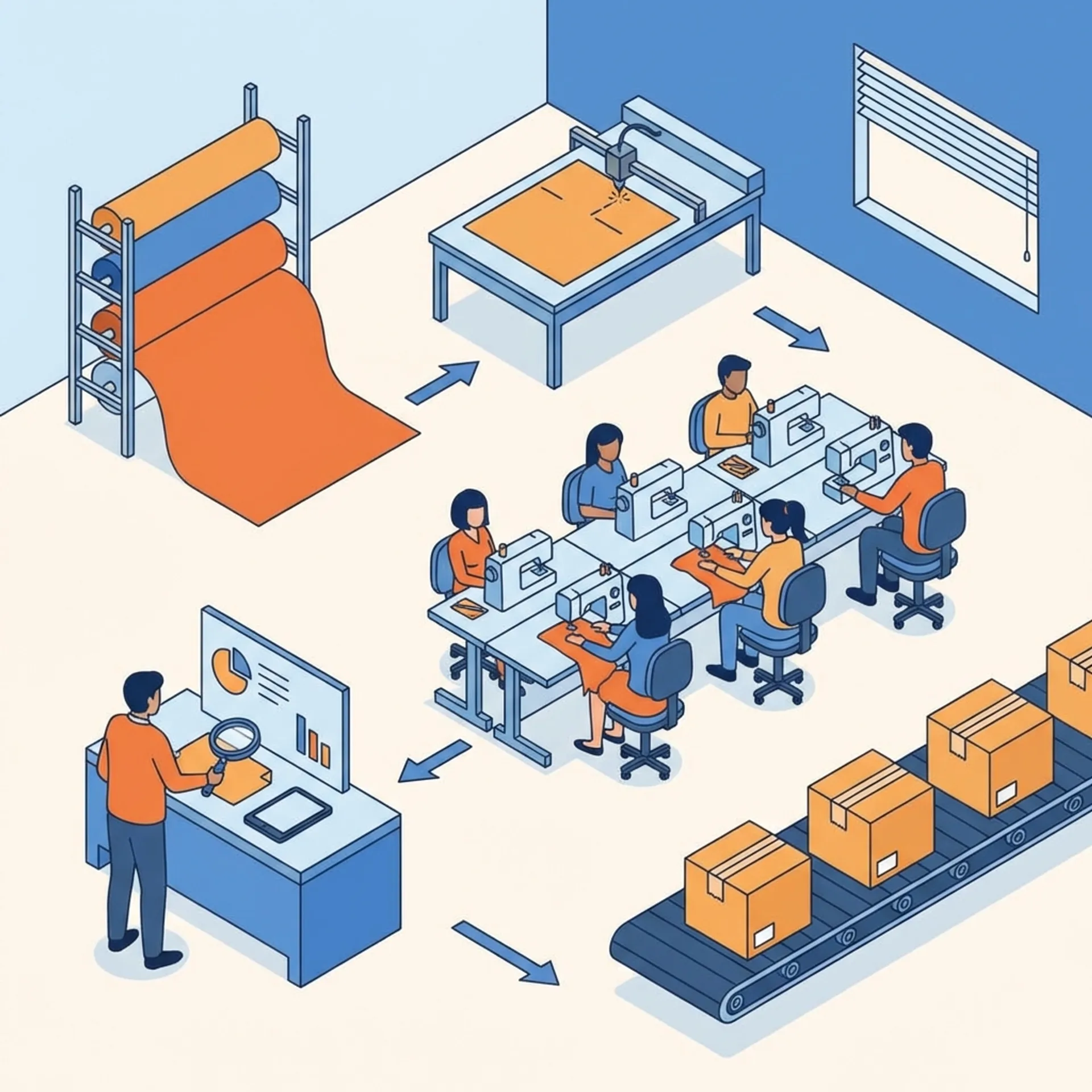 Complete Guide to Garment Manufacturing in India for Businesses - Image | Sariful Islam