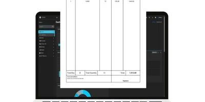 Fast POS billing interface with barcode scanning