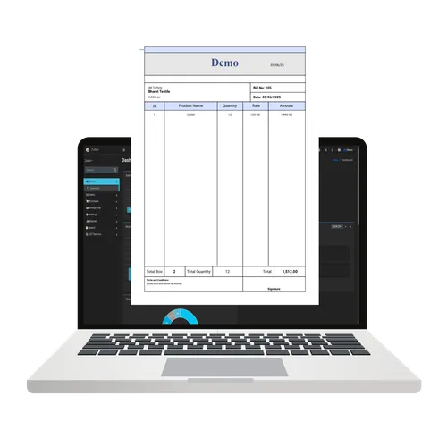 Point of sale interface in clothing store software
