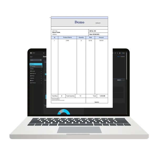 Billing and Invoicing feature image for GST Billing Software for Retail Shops