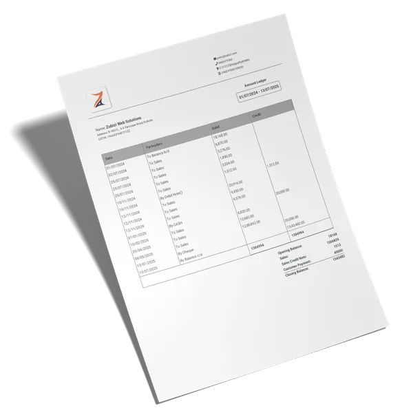 Customer Management feature image for GST Billing Software for Retail Shops